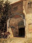 Alberto Pasini Standing Guard painting